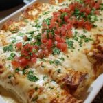Queso Chicken Enchiladas