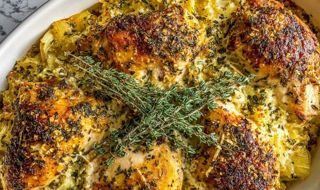 Savory Baked Herb Chicken Casserole