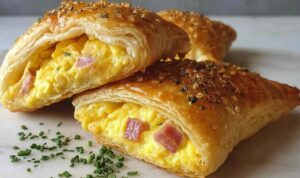 Classic sourdough discard chocolate chip cookies on cooling rack with melted chocolate chips