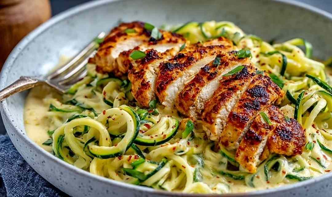 Zucchini Noodle Chicken Alfredo: A Low-Carb Twist on Classic Comfort