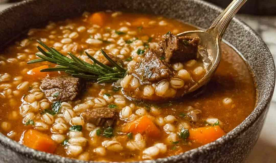 Hearty Beef Barley Soup