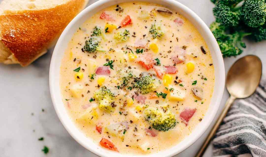 Creamy Vegetable Soup – Healthy and Delicious