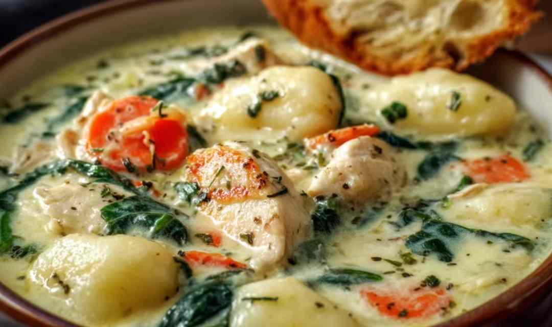 Olive Garden Chicken Gnocchi Soup Copycat