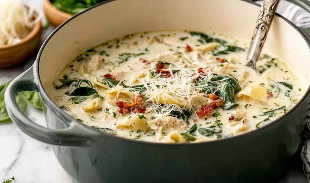 Quick White Lasagna Soup