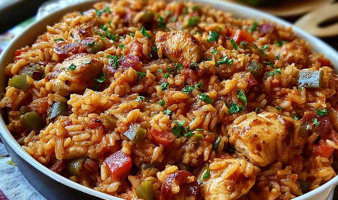 One-Pot Chicken Jambalaya