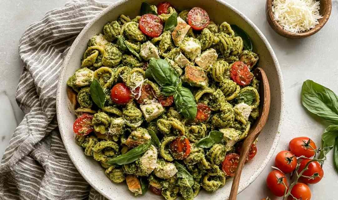 Chicken Pesto Pasta Salad