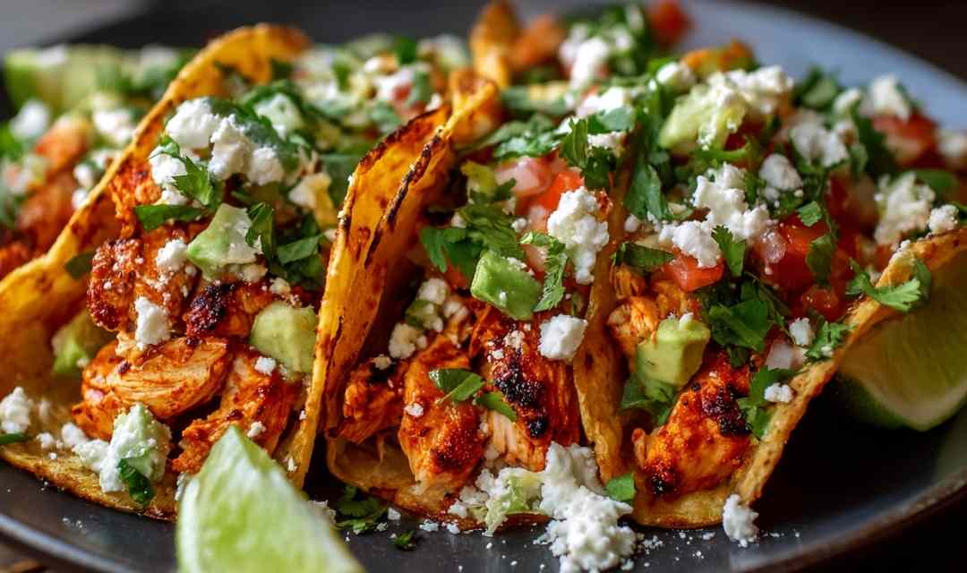 Chicken Street Tacos – 22 Grams of Protein Per Serving!