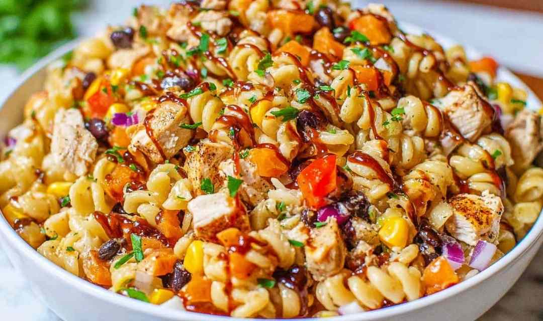 BBQ Chicken Pasta Salad