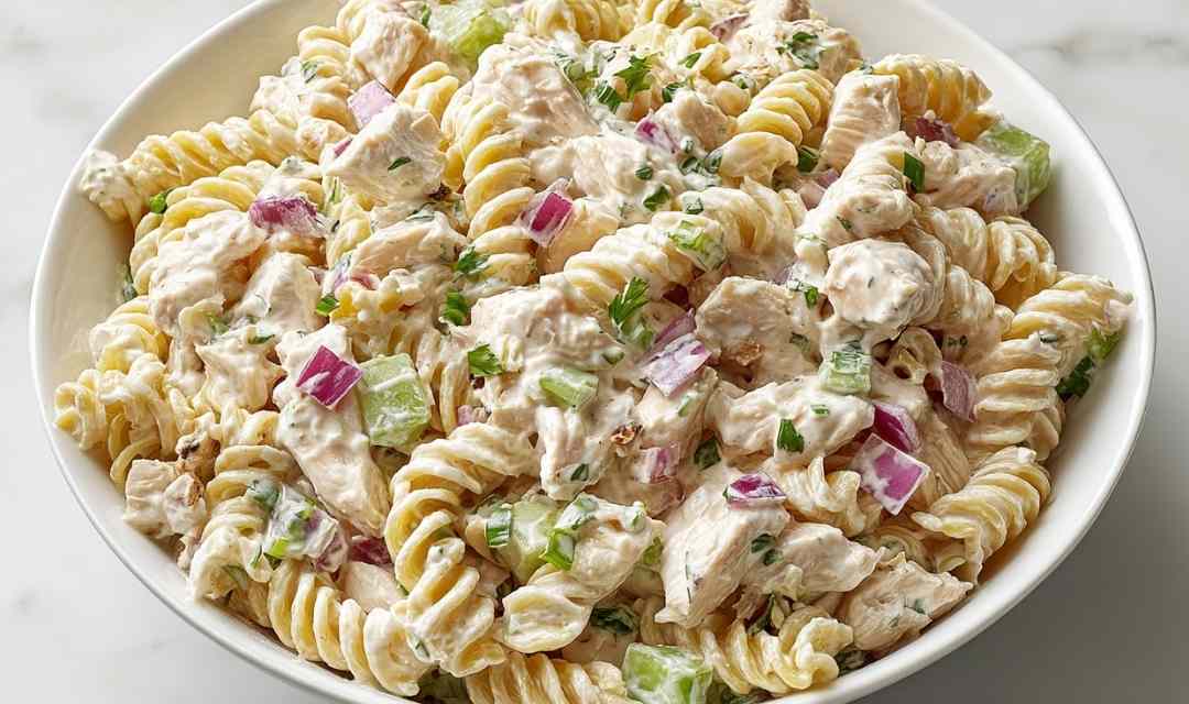 Creamy Chicken Pasta Salad – Easy, Delicious and Ready in 25 Minutes