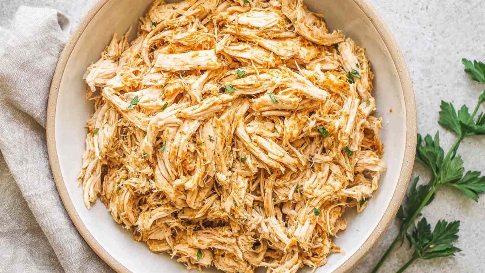 Crockpot Shredded Chicken Breast