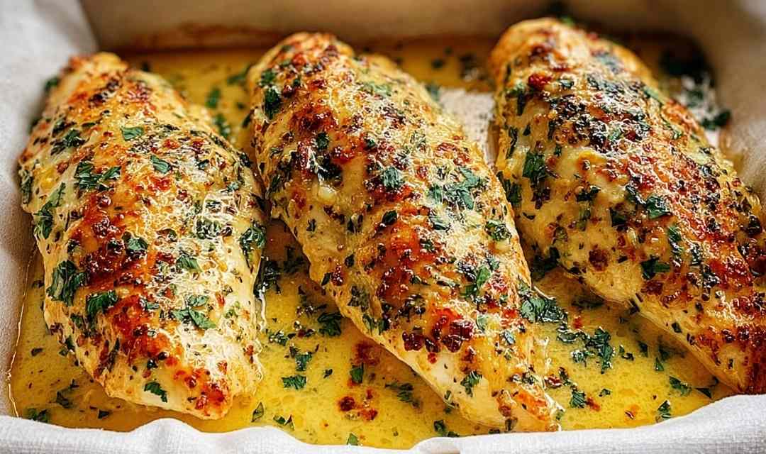 Garlic Butter Baked Chicken Breast