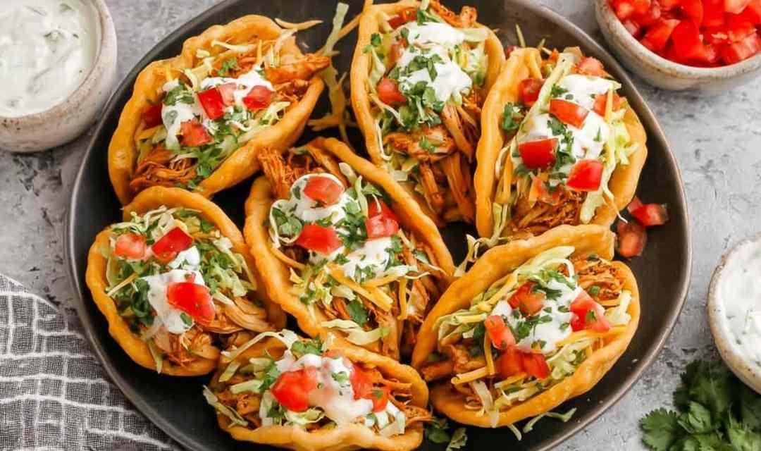 Homemade Chicken Chalupas