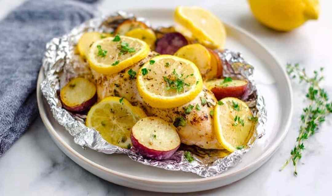 Lemon Chicken Foil Packets