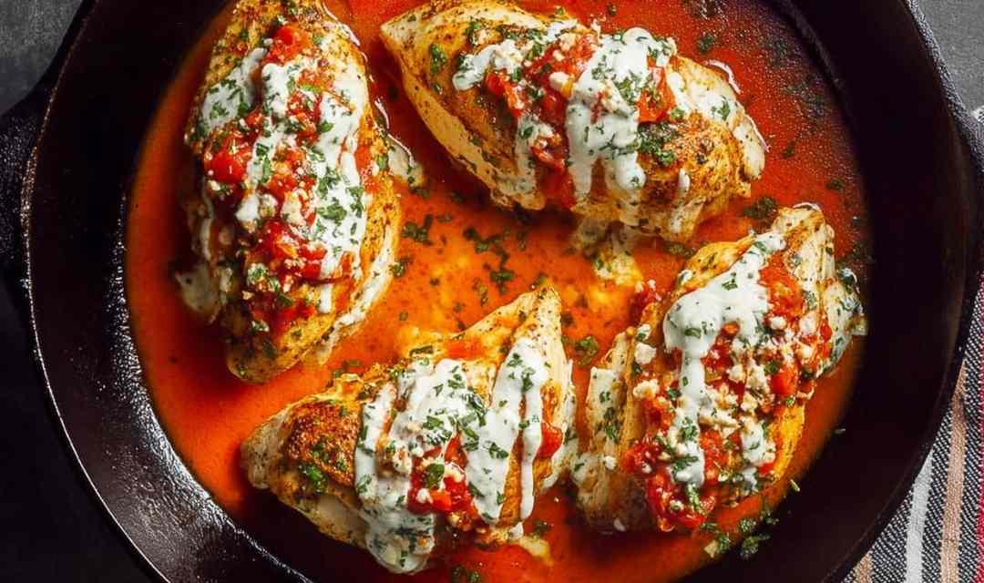 Stuffed Buffalo Chicken Breast