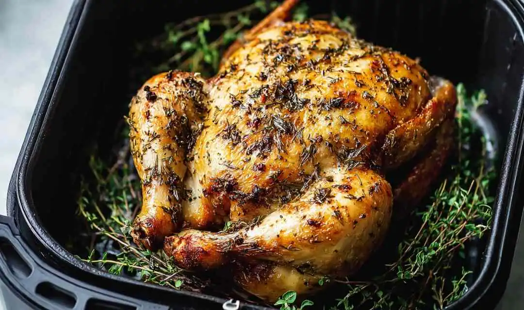 Air Fryer Whole Chicken