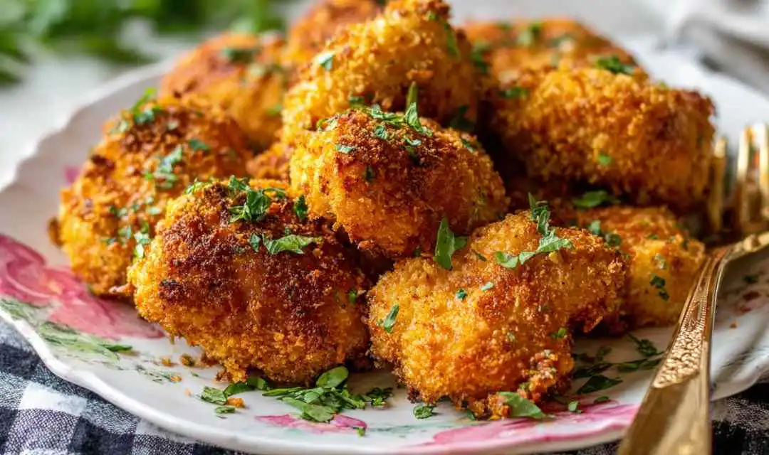 Baked Parmesan Crusted Chicken Thighs