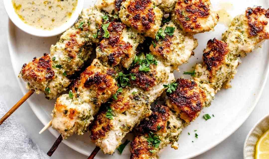 Chicken Spiedini Recipe with Amogio Sauce