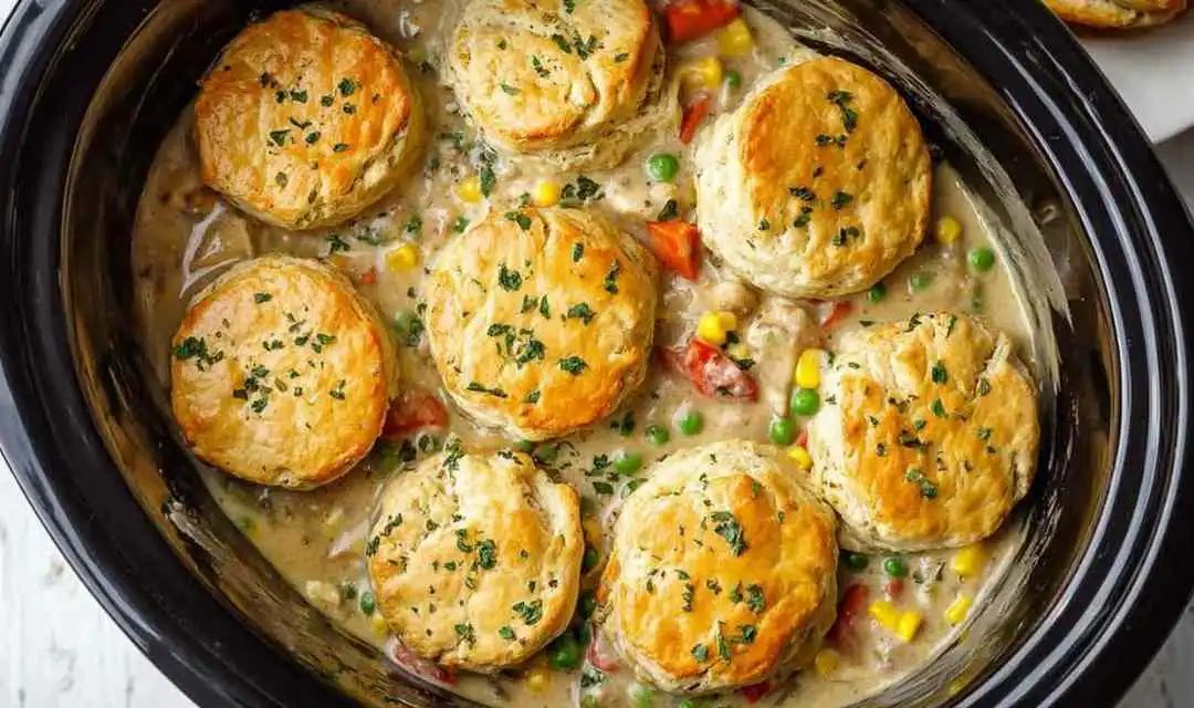 Crockpot Chicken Pot Pie