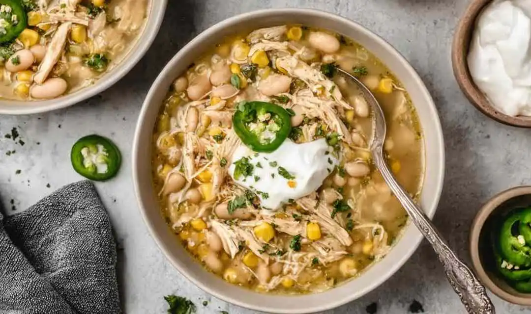 Crockpot White Chicken Chili