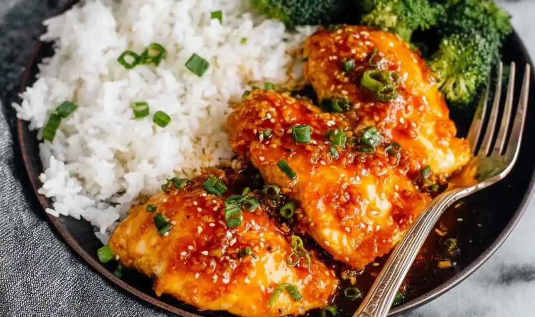 Honey Garlic Chicken Breasts Recipe