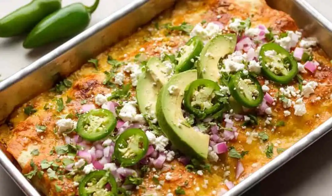 Sour Cream Chicken Enchiladas Recipe