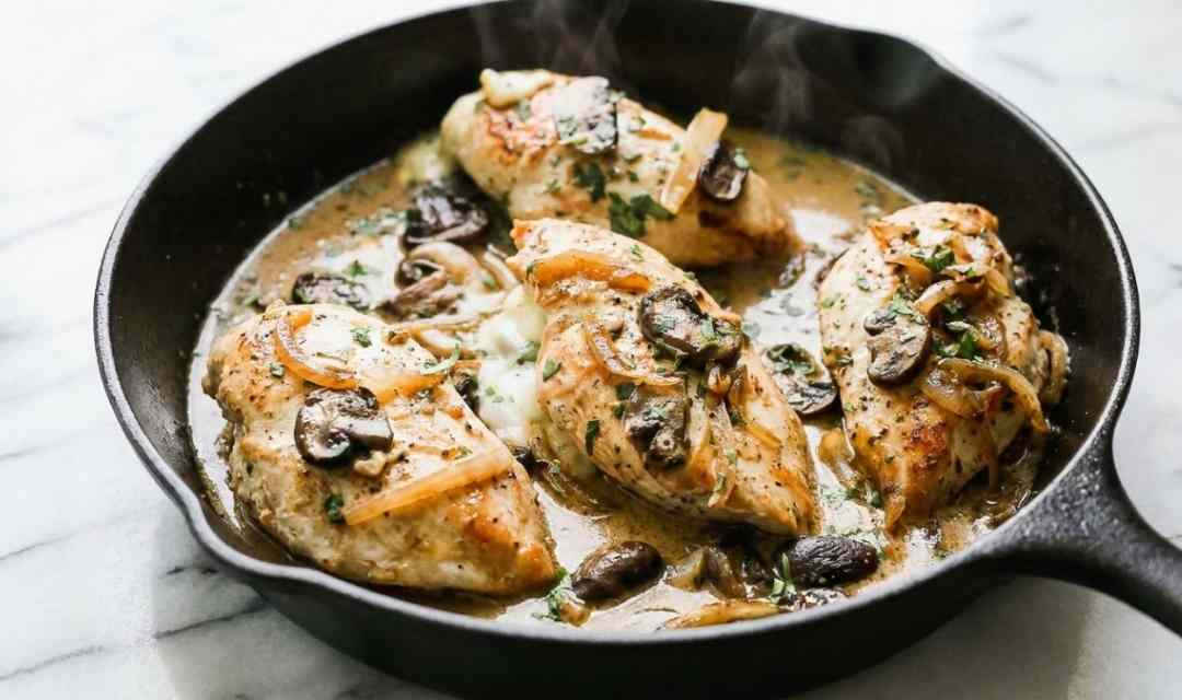 Stuffed Chicken Marsala