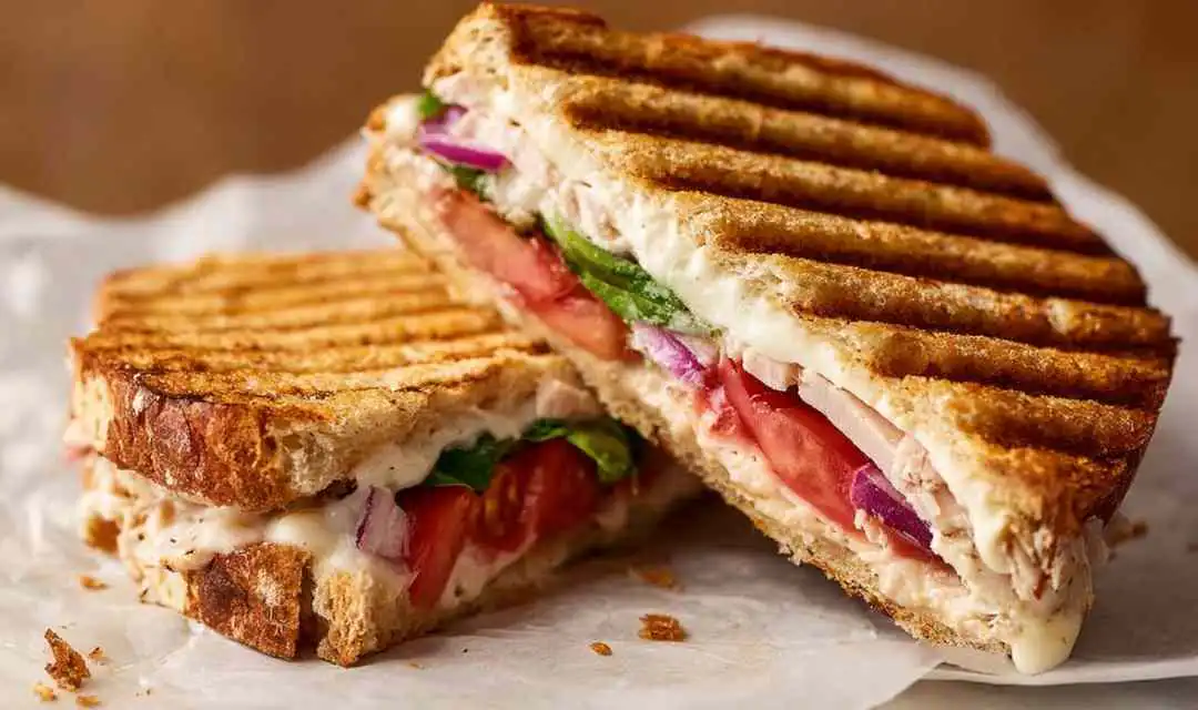 Toasted Frontega Chicken Panini – Panera Copycat