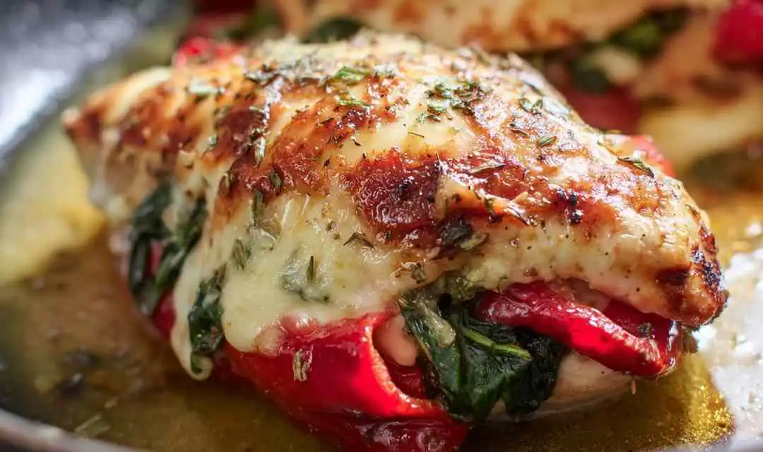 Tuscan Stuffed Chicken